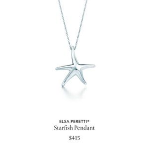 Authentic Tiffany & Co Starfish Necklace